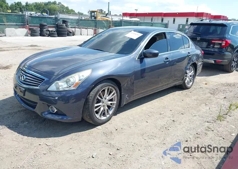 2011 Infiniti G37X from USA, damaged, VIN JN1CV6AR4BM350213